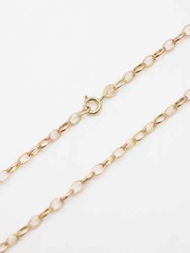 Gold belcher chain 9ct yellow - chain,