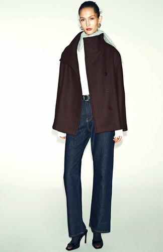 Zara women brown cropped - brown,