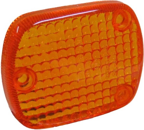Indicator lens front amber - indicator,