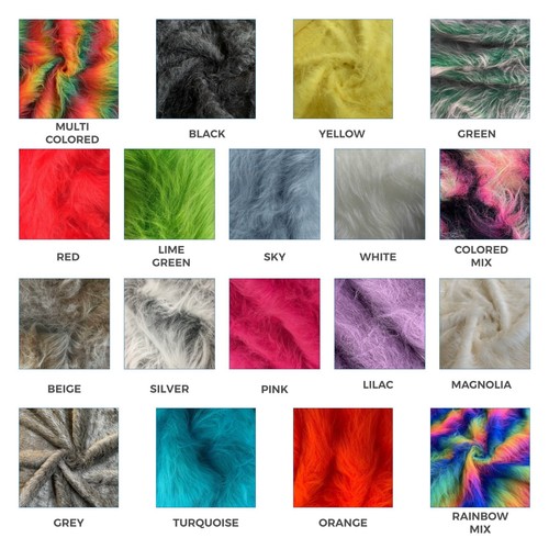 Long pile faux fur fabric - pile,
