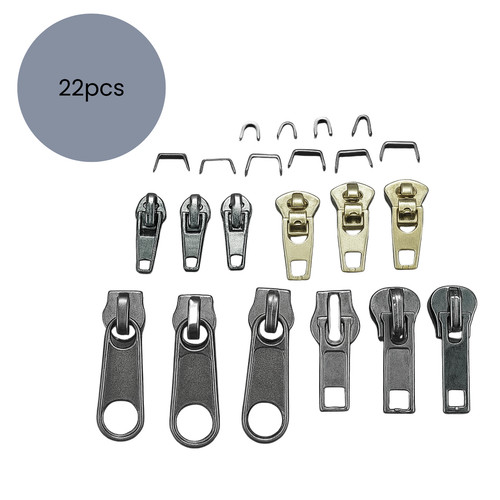 Universal zipper repair kit - zipper,