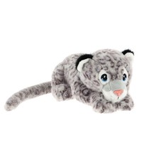 Keeleco 25cm Snow Leopard Safari Animal Soft Toy Suitable from Birth
