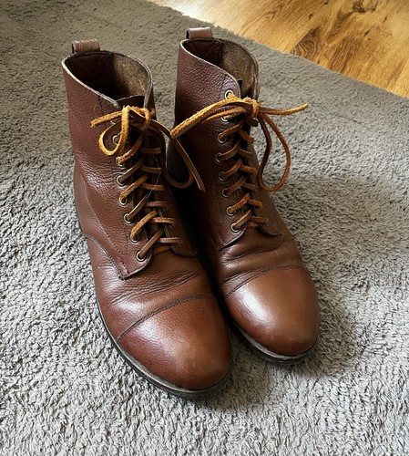 Brown leather officers ammo - brown,