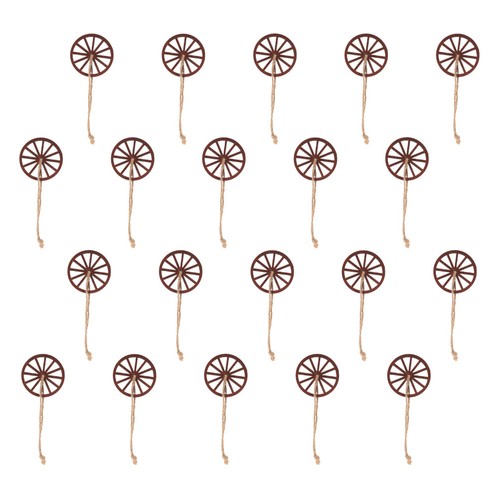 36pcs wooden wagon wheel - 36pcs,