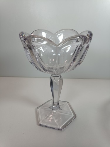 Chippendale glass footed dish - chippendale,