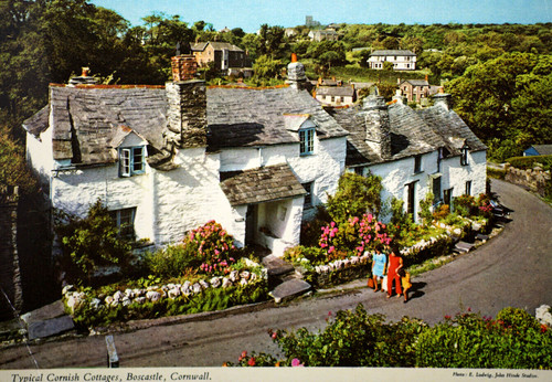 Postcard typical cornish - postcard,