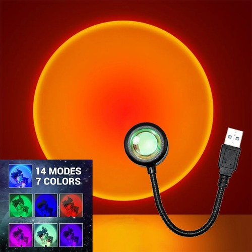 Led sunset lamp - led,