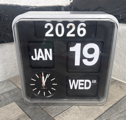 Karlsson wall clock mini flip - wall,
