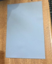 HYPALON GREY MATERIAL PATCH FOR INFLATABLE DINGHY RIB REPAIR