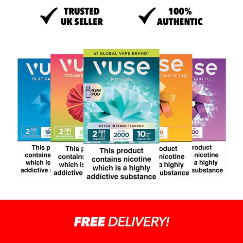 Vuse pro pods pre - |, pre-filled