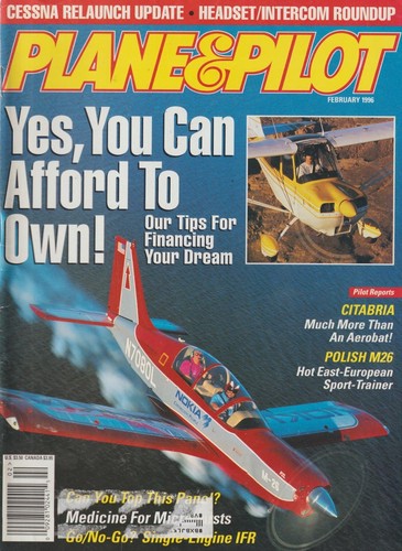 Plane pilot new - (feb, 1996)
