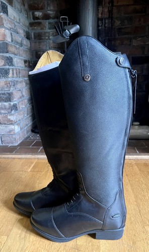 Moretta gianna leather riding - leather,