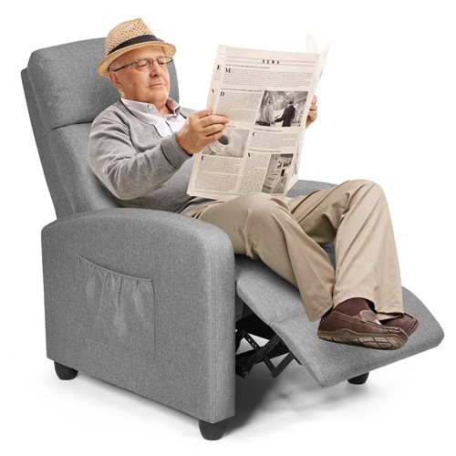 Modern upholstered recliner - upholstered,
