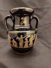 SPATHAS KERAMIK Black Urn Vase