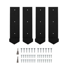 H-shaped Fence Post Repair Kit 4* Fence Post Heavy Support Duty Post Anchor