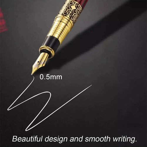 Fine nib metal fountain - metal,