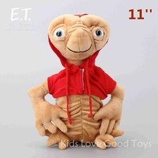 Cartoon E.T. Extra-Terrestrial Alien 11" Plush Soft Toy Stuffed Doll Big Teddy#