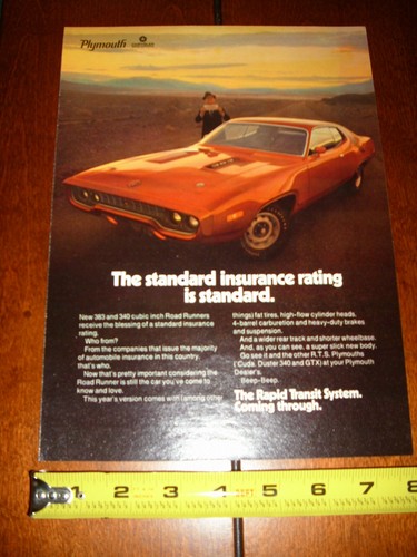 1971 plymouth road runner - road,