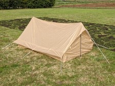 French Army - Military - NATO - 2 Man Lightweight Camping Survival Tent - NEW