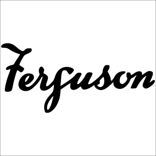 Ferguson logo decal sticker