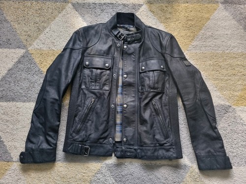 Belstaff gangster leather - gangster,