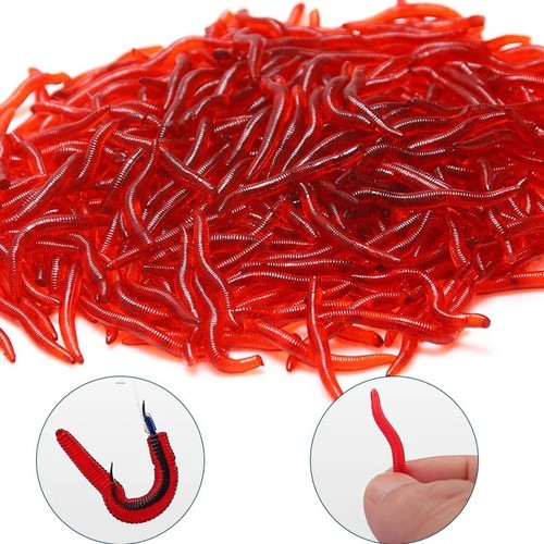 Lure red bait - bait, worms