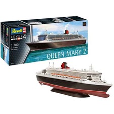 Revell Queen Mary 2 Ocean Liner Plastic Model Kit 05231 Scale 1/700 Length 494mm