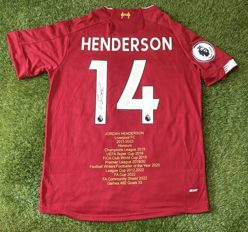 Jordan henderson signed - jordan,