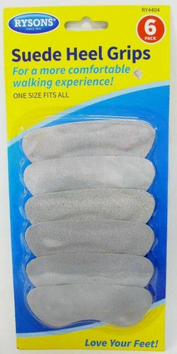 Suede heel grips shoe boot - 6,