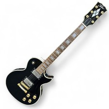 Tokai TCL-60 Black Les Paul Custom Type Electric Guitar Vintage MIJ Japan Used