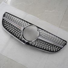 DIAMOND STYLE CHROME FRONT GRILLE GRILL FOR MERCEDES E CLASS W207 C207 2014-2016
