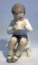 ROYAL COPENHAGEN   FIGURE  BOY