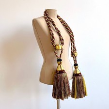 Set 3 Vintage French Curtain