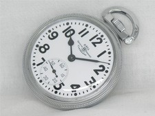 VERY RARE BALL HAMILTON SIGNED 999B, SALESMAN'S CASE, RAILROAD WATCH, RUNNING!