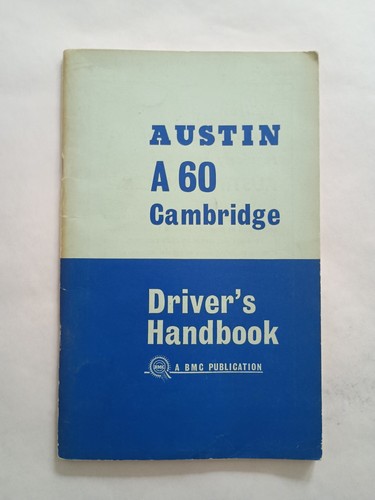 Austin a60 cambridge driver - a60, driver's
