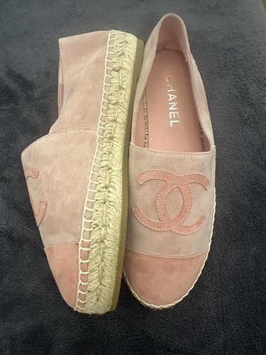 Chanel suede espadrilles - chanel,