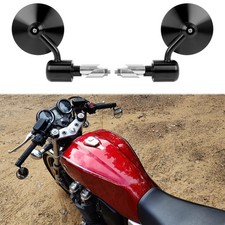 Round bar end mirrors - 3", 7/8"