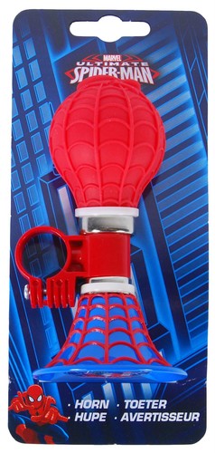 Spiderman bike horn red blue - spiderman,