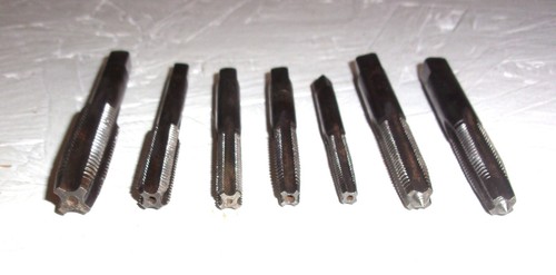 Job lot vintage engineers taps - lot,
