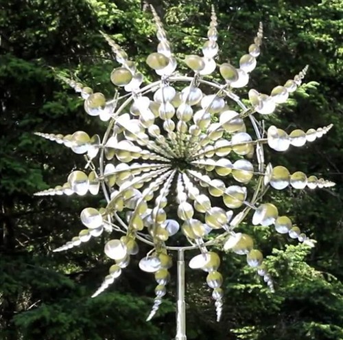 Wind powered kinetic - wind, sculpture