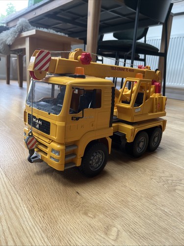 Bruder man tga crane truck - crane,