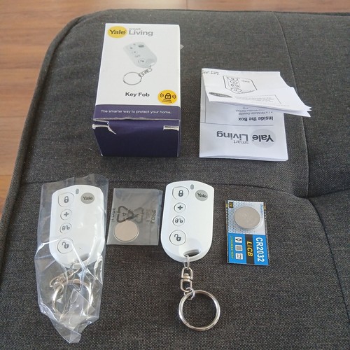New yale alarm key fobs - new,