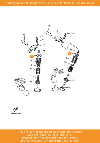 Yamaha retainer valve spring - yamaha,