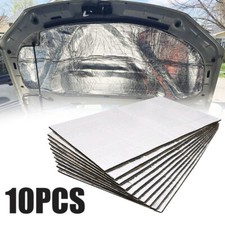 10x Car Hood Sound Deadener Mat Heat Insulation Noise Proof Deadening Insulation