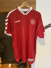 Ultra Rare Original Denmark 1998 Home Football Shirt Men’s XXL Euros 2024