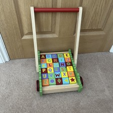Wooden Push Toy With Wooden