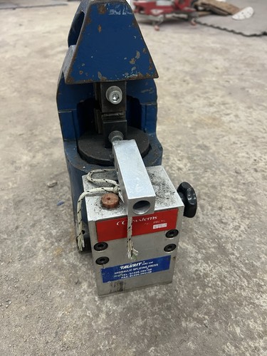 Talurit wire rope swage - wire, press