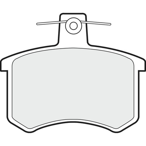 Brake pads set for audi - brake,