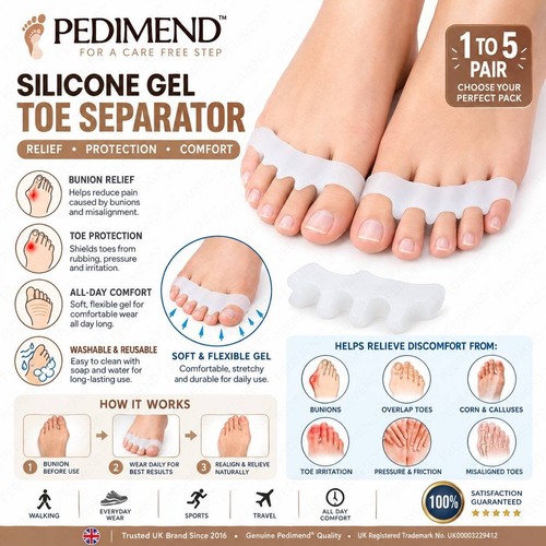 Gel big toe separators - big,