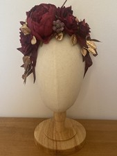Burgundy Rose And Gold